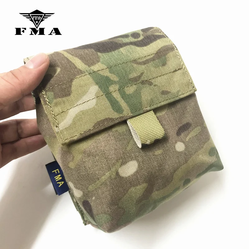 FMA 9030A 100rd Ammo Pouch 500D Multicam Tactical Utility Pouch Airsoft Tactical Vest Accessory Bag