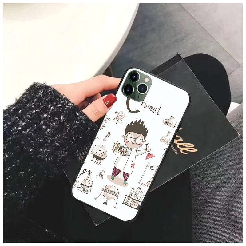 Biology and Chemistry Phone Case For iphone 15 14 11 12 Pro Max Case For iphone 15 14 13 Pro Max 12 mini 11 XS MAX 14 Plus Case