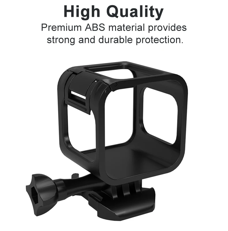 Frame Case for GoPro Session 4 5 Tempered Glass Screen Protector for Go Pro Session 4 5 GoPro Hero 5 Session Camera Accessories