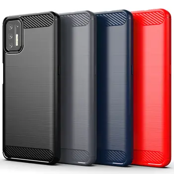 Silikonový kryt s motivem pro Motorola Moto G9 Plus, vyrobený z uhlíkových vláken, pro Moto G9 Plus, E7iPower G72 G14 E30 E20. 6 nejlepší prodej pouzdro g72 - №2