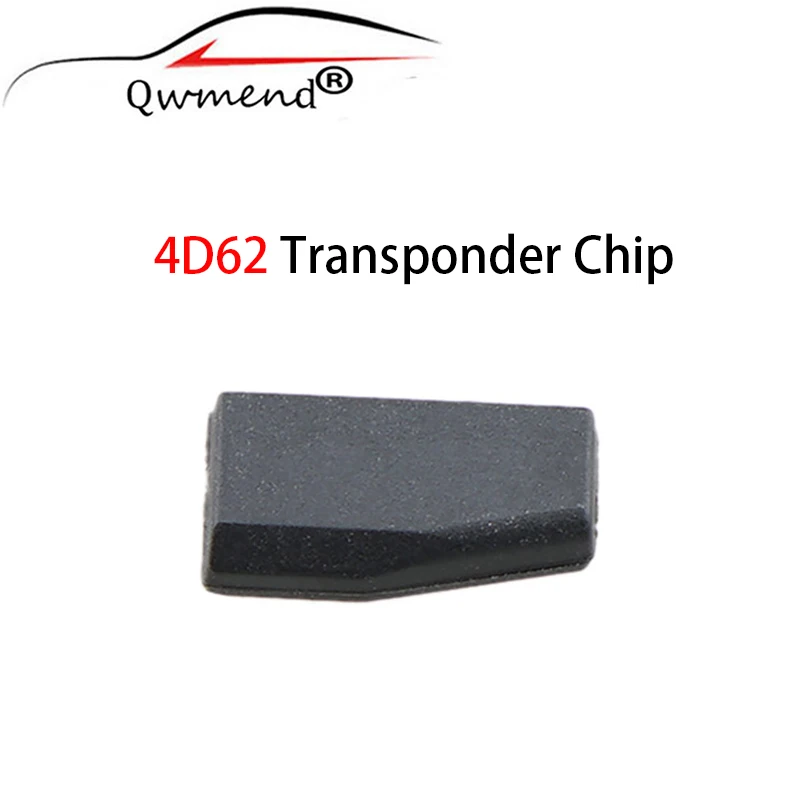 

QWMEND Transponder Chip Carbon Blank 4D62 Chip for Subaru Forester Impreza Smart Car Key ID62 Chip 4D 62 ID 62