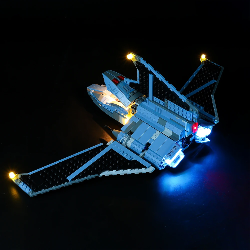 Led Light Kit For 75314  Star Clone Fighting Bad Batch Attack Shuttle Ideas Gift DIY Toys Set(Not Included Building Blocks)