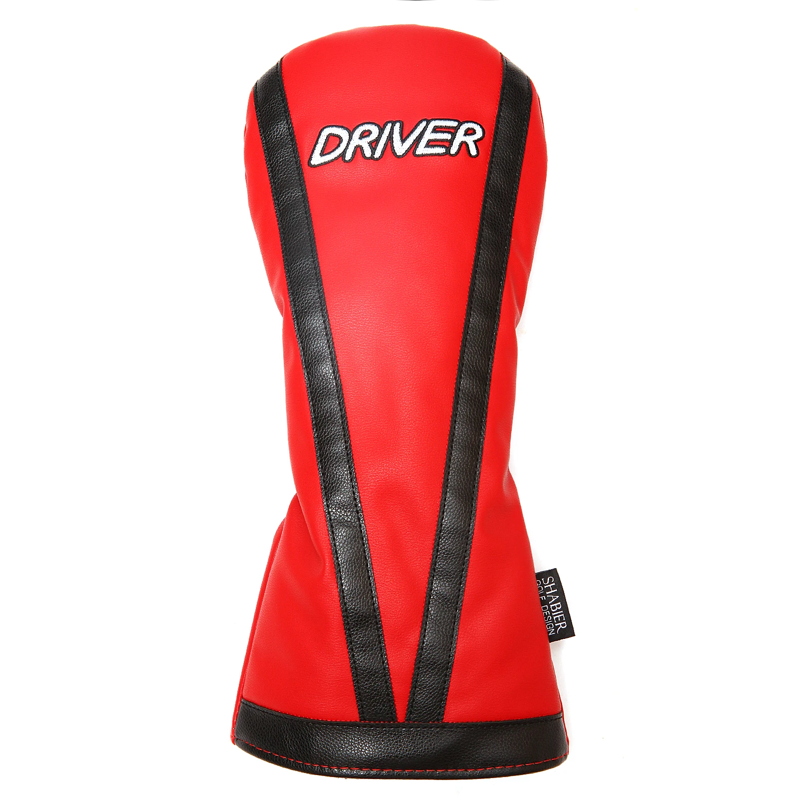 Red Black Gift PU Leather #1 Driver Golf Club Headcover