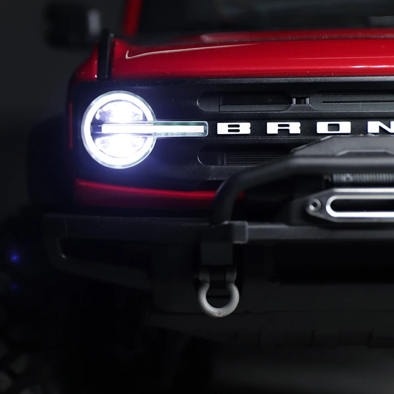Front Rear Linkage Lighting System LED Light Group for 1/10 RC Crawler Car Traxxas NEW Ford Bronco TRX-4 DIY