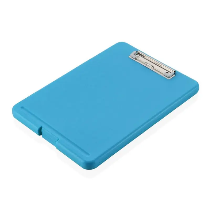 A4 Plastic Storage Clipboard File Box Case Document File Folder Clipboard Office L29K