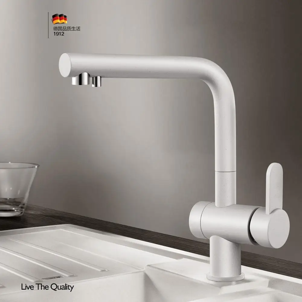 

ASRAS MG-208 Kitchen Faucet 304 Stainless Steel Hot +Cold+ Filter Water Multi-Functional Can Be Rotated Three-in-One