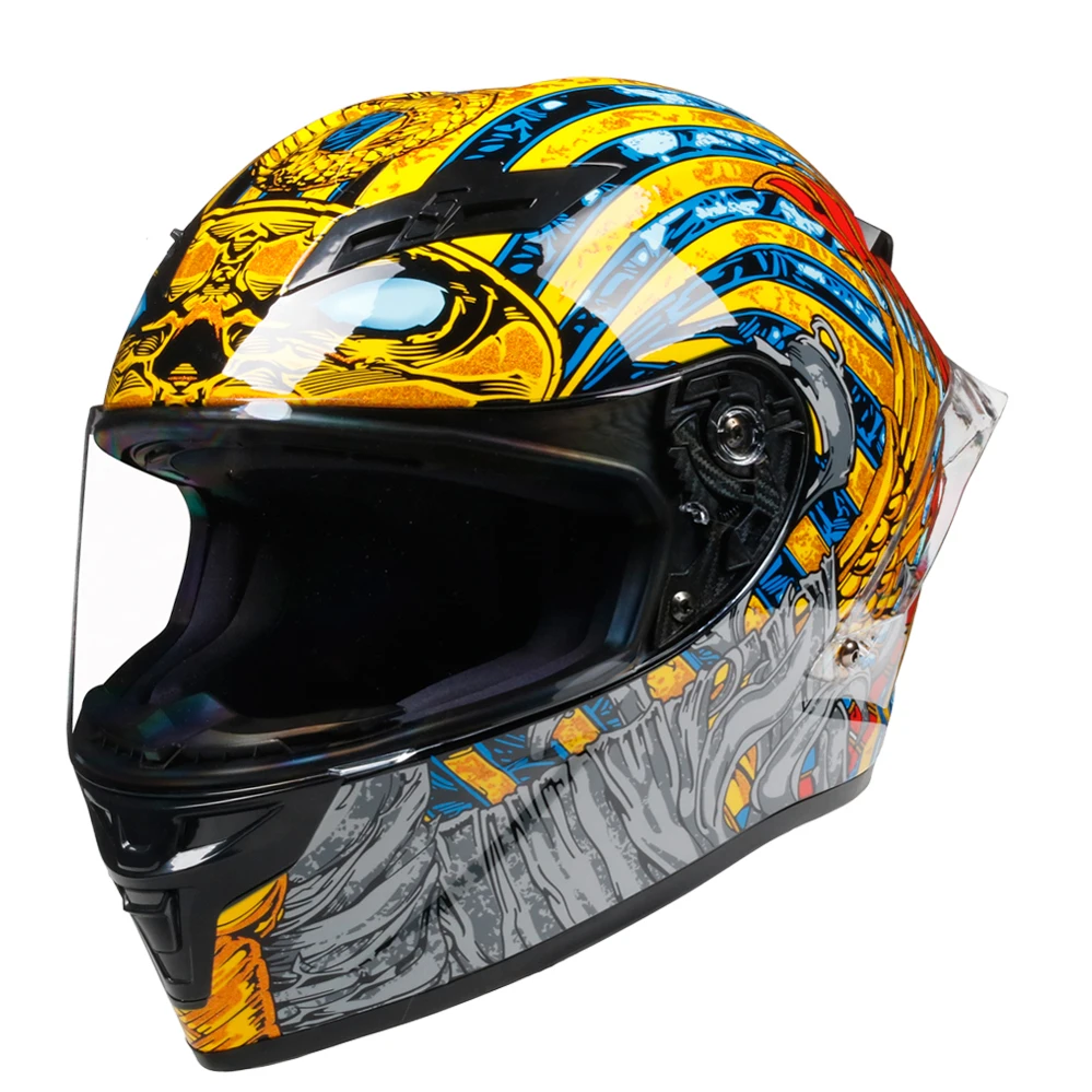 Full Helmet Motorcycle Helmet Full Face professional  Casco de Moto Capacete De Motocicleta Motocross  DOT approved Off Road