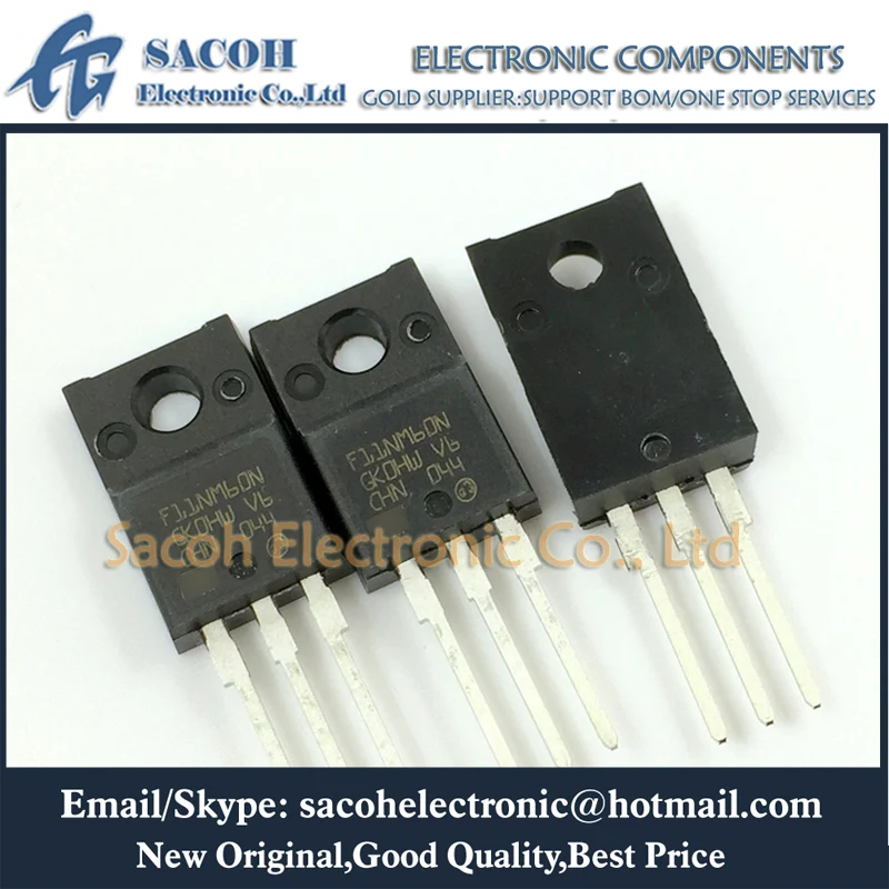 Nuevo y Original, STF11NM60N, F11NM60N, STF11NM60ND o STP11NM60N, STP11NM60ND, TO-220F, 11A, 600V, MOSFET de potencia, 10 unidades por lote