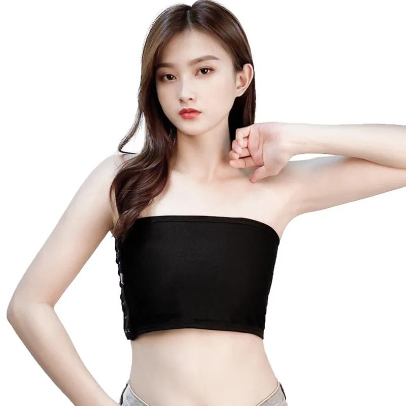 Short Chest Breast Binder Female Strapless Trans Vest Tops corsets for women Tank Shirt Comfortable Les Lesbian Plus Size S-5XL