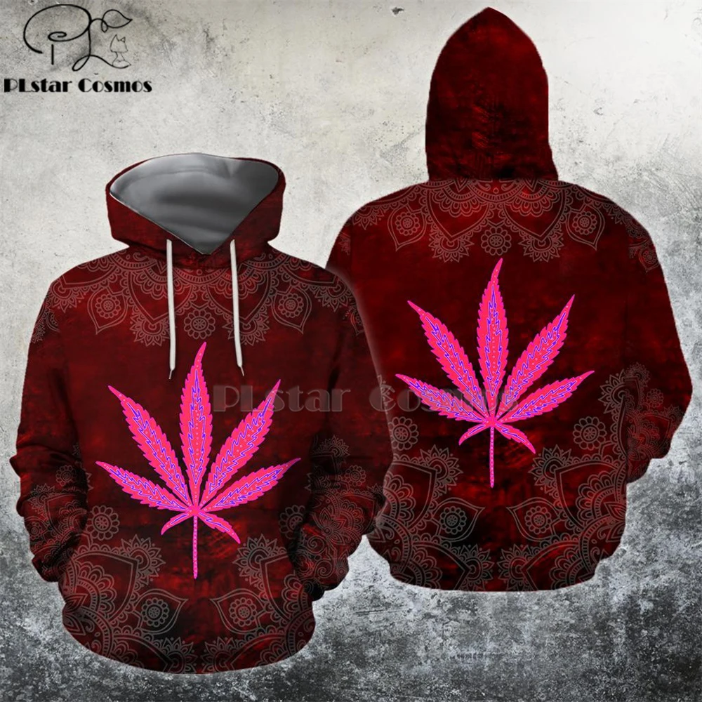 hemp Weeds royal Hippie Mandala Trippy Abstract Psychedelic 3d hoodies/Sweatshirt Winter Autumn Long sleeve streetwear-6