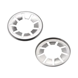 Uxcell 50pcs M20x40 Washers Internal Tooth Push On Locking Washers Clips Fasteners Assortment Kit