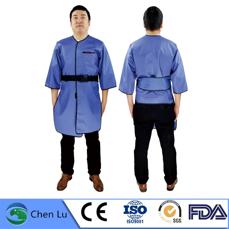 Direct selling x-ray protective clothing Laboratory factory nuclear medicine radiological protection 0.35mmpb lead rubber jacket