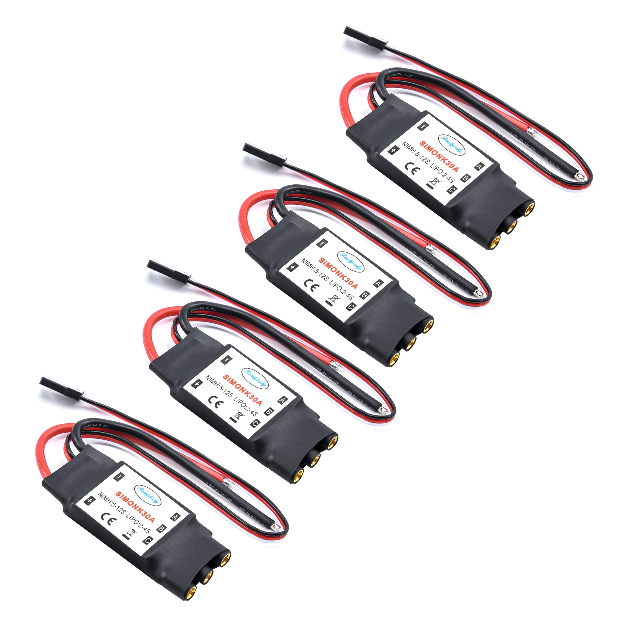 NEW 30A Simonk ESC with BEC For F450 S500 S550 RC Quadcotper Helicopter