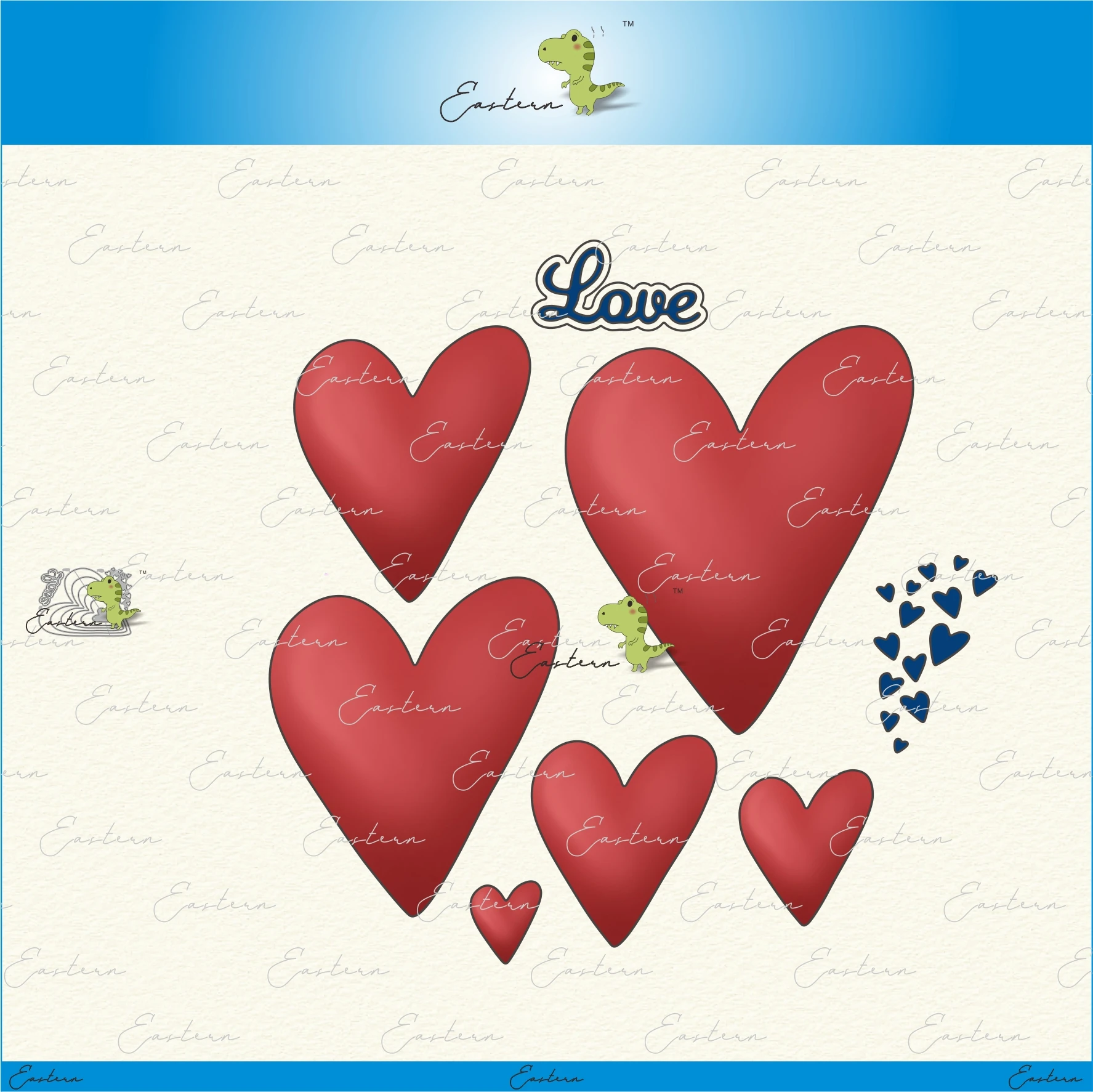 Love in Every Form metal cutting dies 2021 new diy  molds Scrapbooking Paper Making die cuts crafts