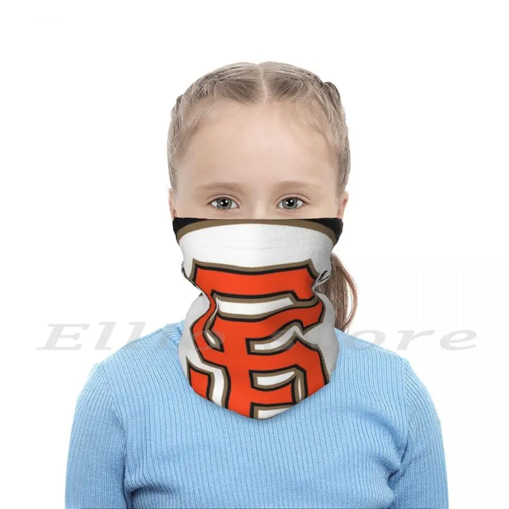 Masker Syal Anti Debu Yang Bisa Dicuci Gambar Raksasa-san Francisco Logo City