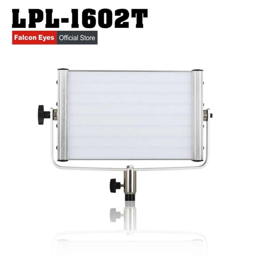 Falconeyes Diving Video Light 32W Daylight Panel Light Dimmable Soft LED Studio Photo Video Interview Movie Lighting LPL-1602T