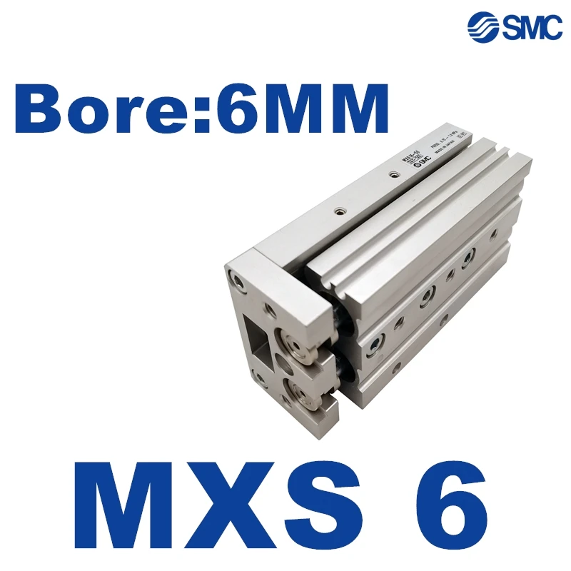 MXS MXS6 NEW SMC MXS6-10 MXS6-20 MXS6-30 MXS6-40 MXS6-50 Air Slide Table Guide Cylinder Pneumatic