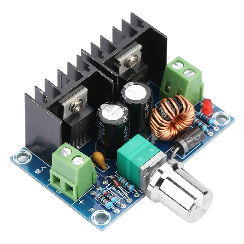 XH-M401 DC-DC Step Down Buck Converter Power Supply Module XL4016E1 PWM Adjustable 4-40V To 1.25-36V Step Down Board 8A 200W