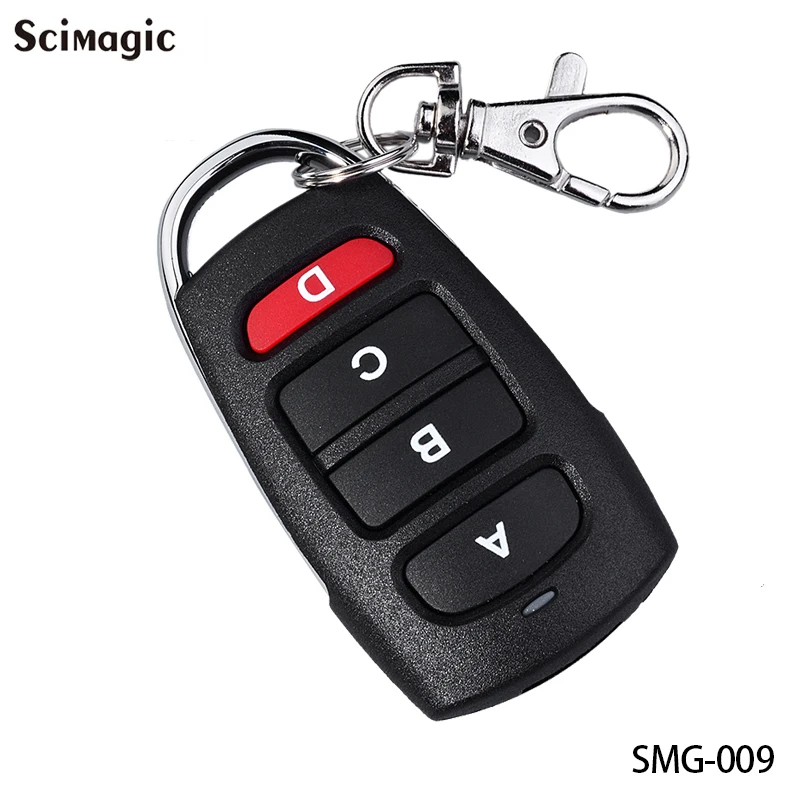 Hot Sale Face to Face Copy 433.92Mhz Cloning Gate Garage Door Remote Control Switch Portable Duplicator Key Command Keychain