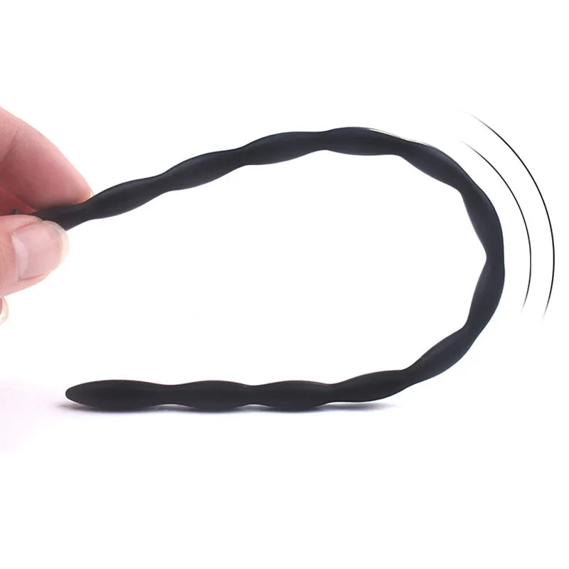 8 أحجام سيليكون طويل الحصان العين قضيب مجرى البول السبر قسطرة موسع القضيب تحفيز ألعاب جنسية للرجال الكبار الاستمناء #5