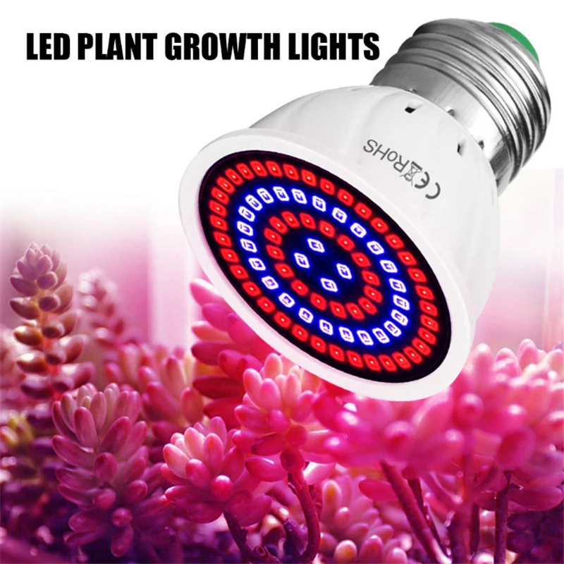 

80leds 220V LED Grow Lamp Full Spectrum LED Plant Growth Lamp Indoor Lighting Grow Lights Plants Vegs Hydroponic System Grow Box