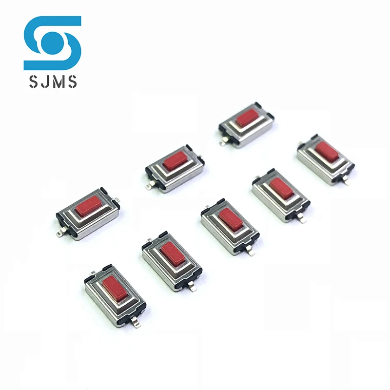 20pcs/lot Tact Touch Micro Switch 3X6X2.5 Tactile Push Button Switch 3*6*2.5 mm SMD 2 Pin Self-reset Momentary For MP3 MP4