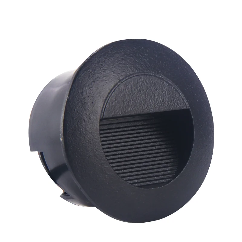 2pcs Indoor Outdoor Led Stair Step Light 3W Waterproof Recessed Wall Corner Light LED Footlight For Landscape Pathway stairway
