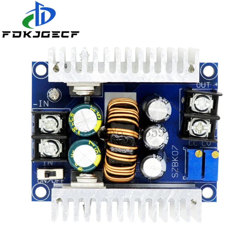 300W 20A DC-DC Buck Converter Step Down Module Constant Current LED Driver Power Step Down Voltage Module Electrolytic Capacitor