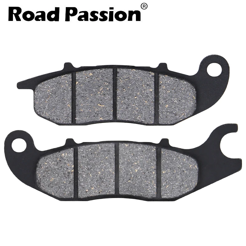 Road Passion Motorcycle Front Brake Pads For AJS Regal Raptor CR3-125 For HERO Karizma ZMR 230 For LIFAN Smart 50/125 ZMR230