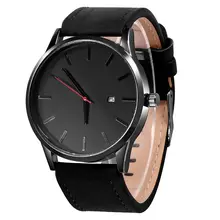 Men's Fashion Leather Quartz Watch #2