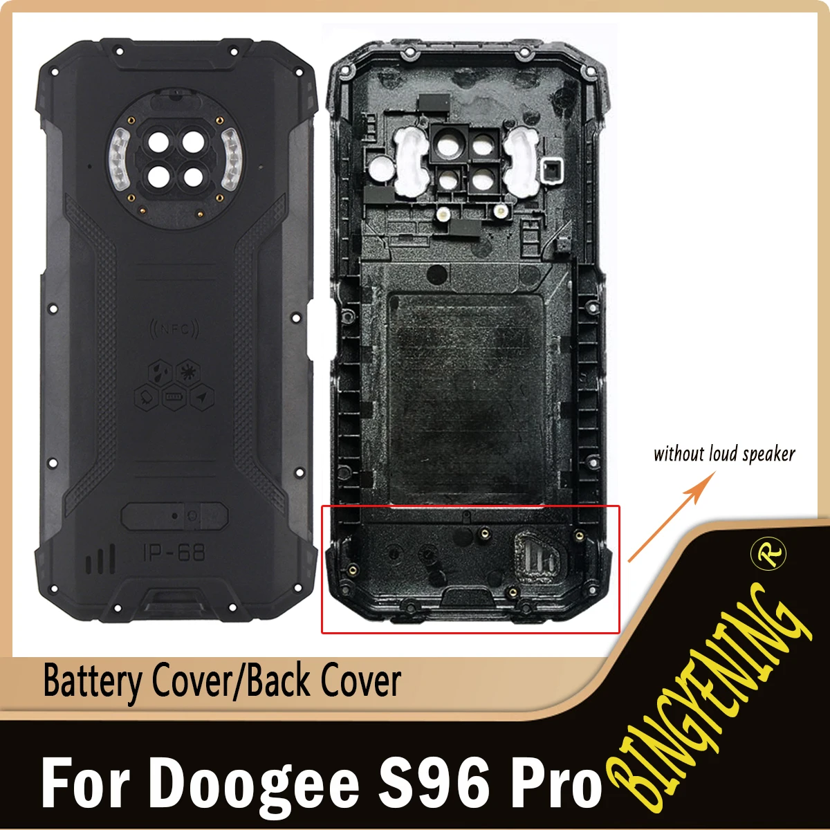 New Original For Doogee S96 Pro Battery Case Protective Battery Case Back Cover For Doogee S96Pro Phone