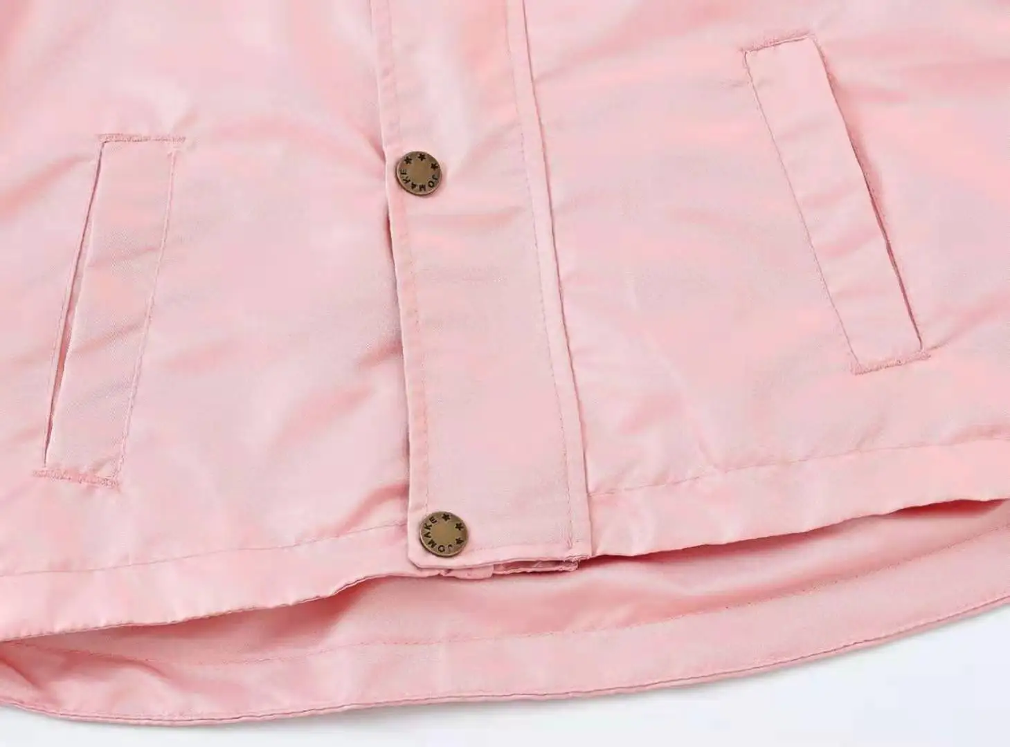 Chica chaqueta niño chaqueta de primavera Collar abrigo para niños rosa azul oscuro de los niños prendas de vestir OLOME muchachos sólidos ropa