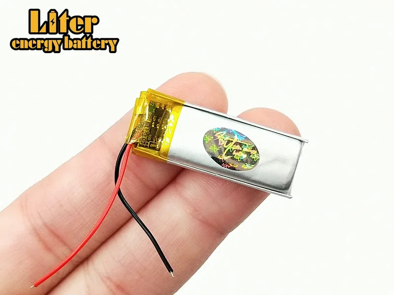 Jest idealny dla 3.7v 130mah akumulator polimerowy akumulator 501230 dla zestaw słuchawkowy Bluetooth