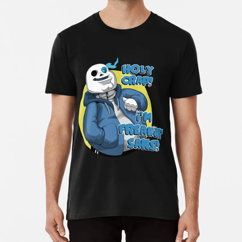 Holy Crap! I'm Freakin' Sans! T Shirt Sans Peter Griffin Undertale Meme