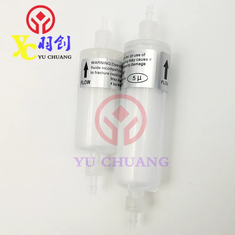5 Micron Cylindrical UV /ECO-solvent Ink Filter for Infinite/JHF/Phaeton Inkjet Printer Hot Sale&Good Price Ink Filter
