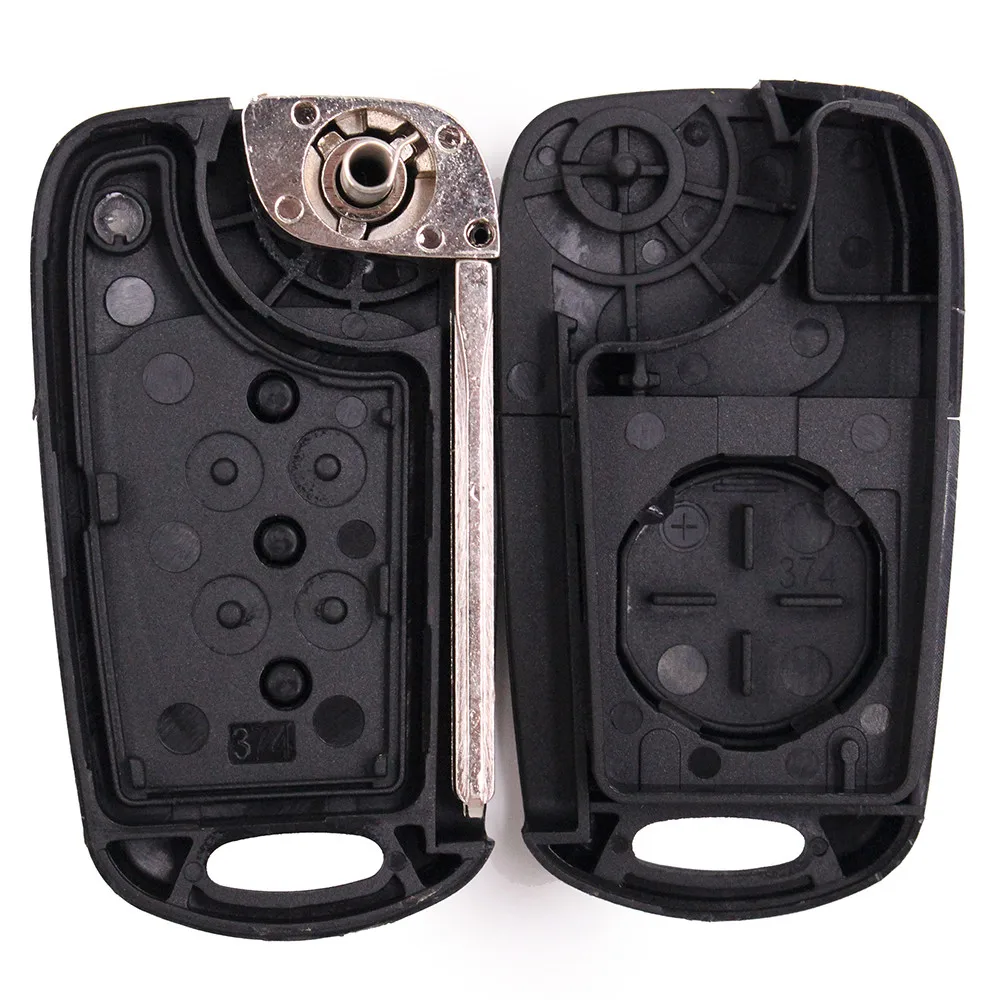 Keyecu Flip Remote Key Shell Case 3 Buttons for Kia Ceed Sportage Rio Venga Sorento Soul Optima 2009 2010 2011 2012 for Hyundai