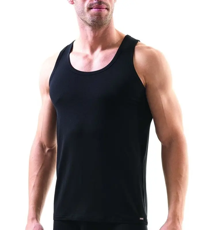 Camisetas clásicas de algodón para hombre, paquete de 2, 4, 6, diseño bonito y cómodo, diferentes tamaños, 100% algodón, color negro