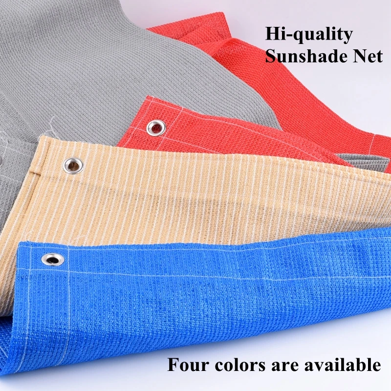 1x2m Hi-quality HDPE Anti-UV Sun Shading Net Home Courtyard Balcony Fence Safety Net Succulent Plant Cover Shelter Sunshade Net