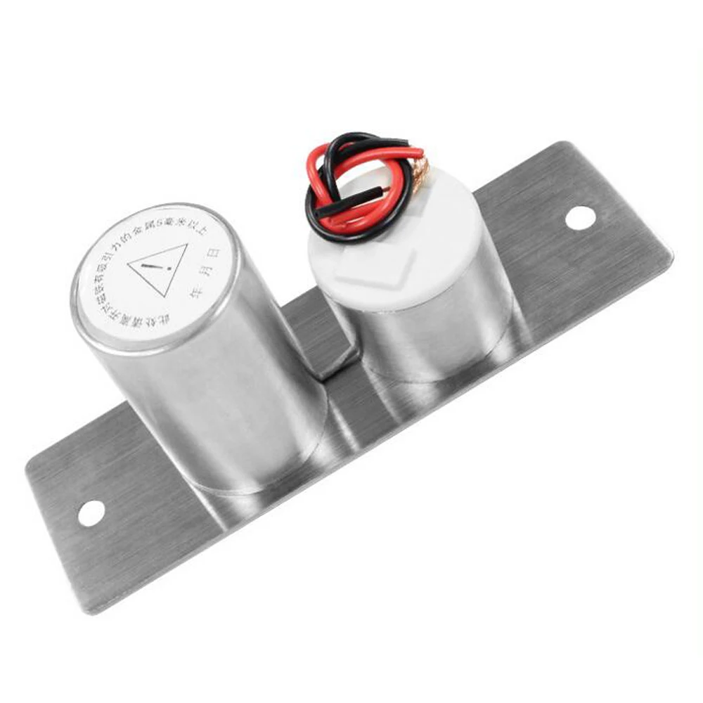 Mini serratura elettrica a bullone in acciaio inossidabile 12V DC Serratura per porta a solenoide Installazione semplice per sistemi di sicurezza