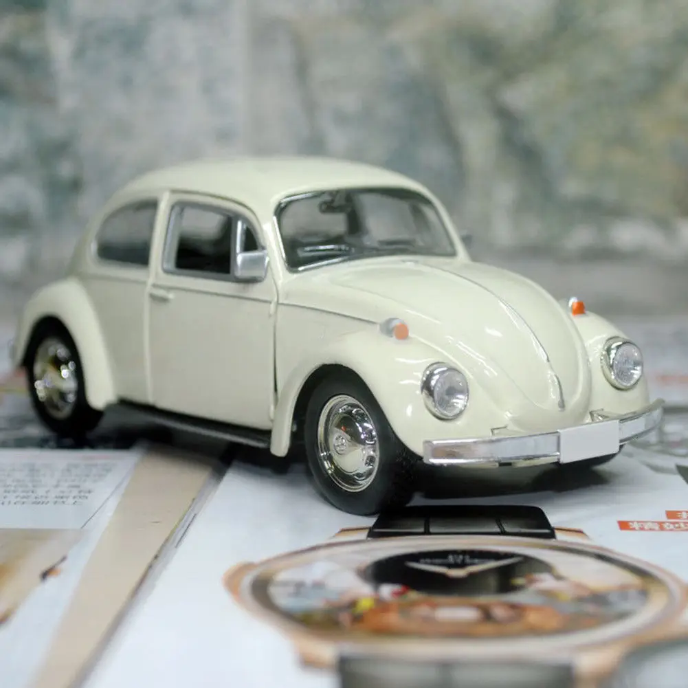 Lovely Vintage Beetle Car Model Cool Children Toy Decoration Cute Educational Toy