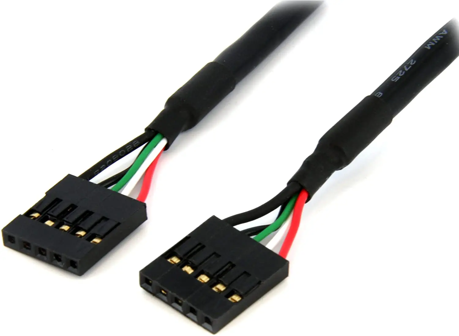 

24-дюймовый внутренний 5-контактный кабель разъема USB IDC материнской платы F/F-кабель USB-5-контактный IDC (F) в 5-контактный IDC (F) - USB 2,0-2 фута-USBINT5PIN24