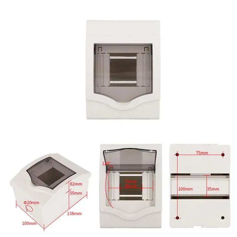 2 4 5 8 9 12 13 16 วิธีกล่องกระจายไฟฟ้า Surface Mounted Circuit Breaker Distribution กล่องป้องกัน