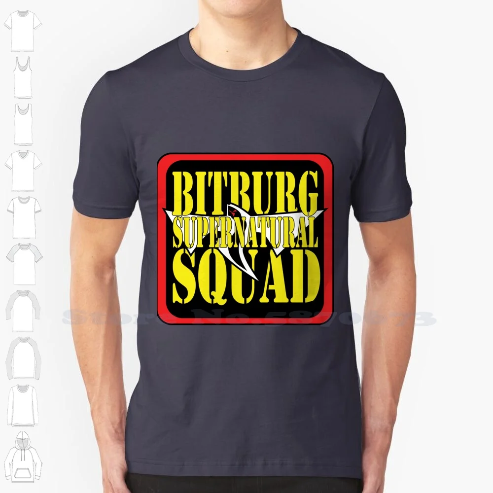 Bitburg Squad 100% Cotton T-Shirt Ghost Geeks Books Cool Paul D Miller Paranormal Military