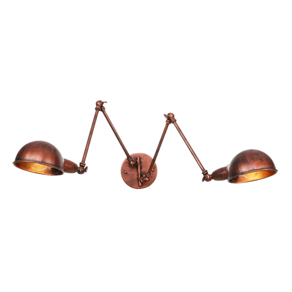 

Loft Industrial iron wall sconces rust retro wall lamps Vintage E27 sconce wall lights for living room bedroom bar