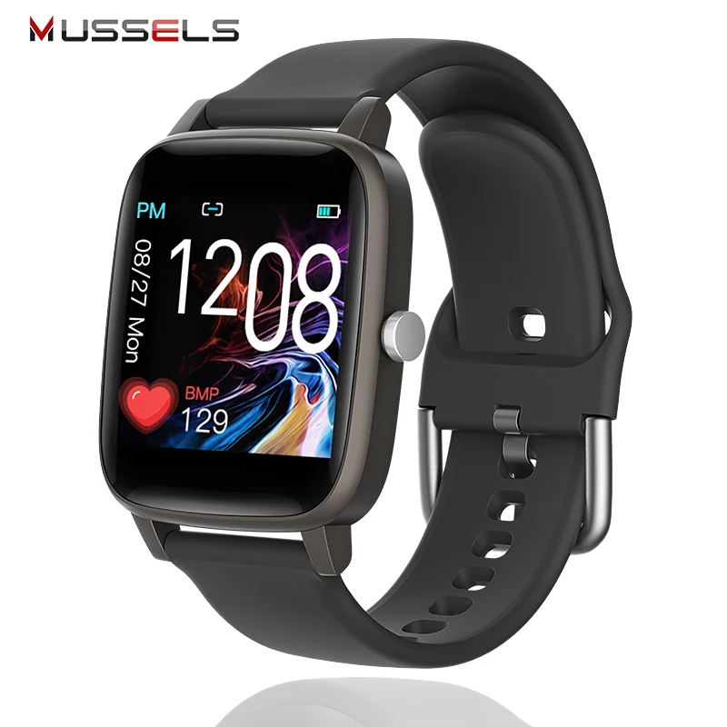 

1.4 Inch Smart Watch Men Full Touch Fitness Tracker Blood Pressure Smart Clock Women Gts Smartwatch Heart Rate Monitor Ip67 Wate