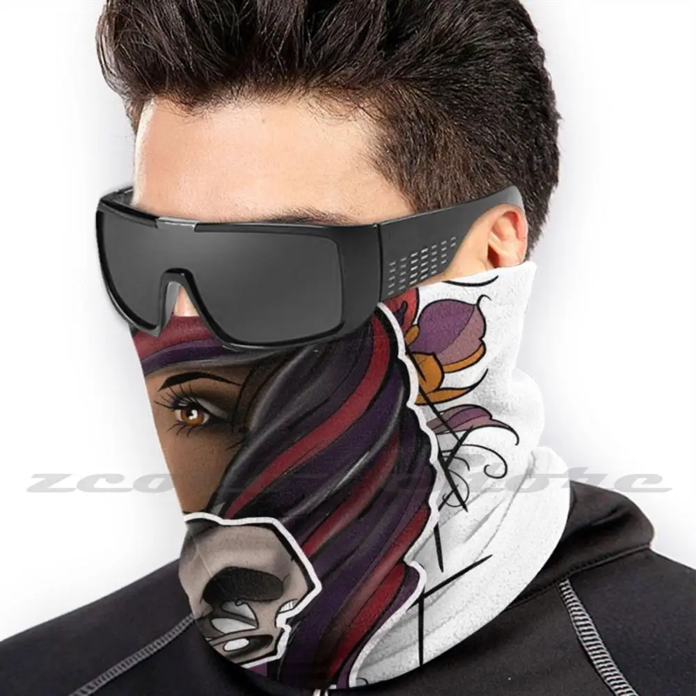 Стирающаяся маска граффити для девушек Pm2.5