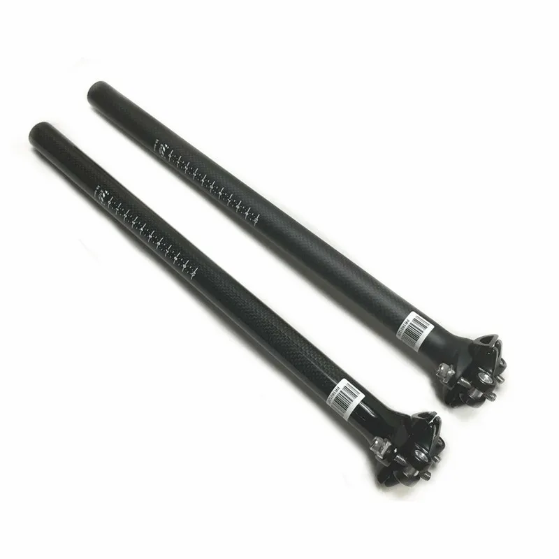 EC90 new carbon fiber bike seatpost 3K glossy road/mtb cycling Carbon seatpost 25.4 / 28.6 / 30.4 * 350mm Bicycle parts