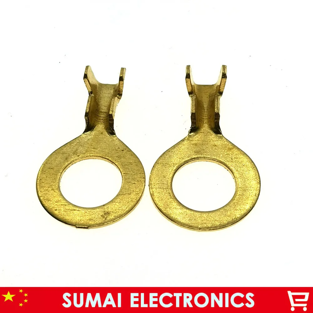 8MM O-type terminal Connectors,car earth terminal,8mm Blade terminal for Car motorbike etc.1.5-2.5mm2