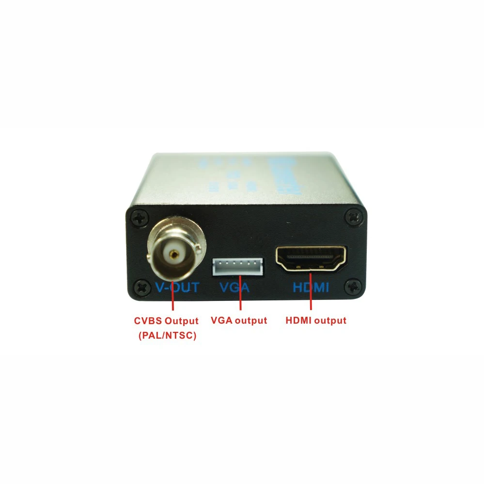 Convertidor de Video de señal analógica TVI AHD CVI a HDMI/VGA/CVBS digital 4 en 1 TV Full HD 1080p para monitoreo de seguridad NTSC/PAL