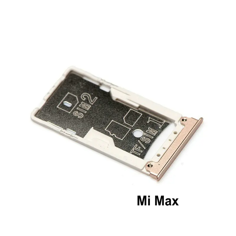 1PCS New Sim Card Slot Tray Holder Replacement Parts For Xiaomi Max / Max 2 Moible phone